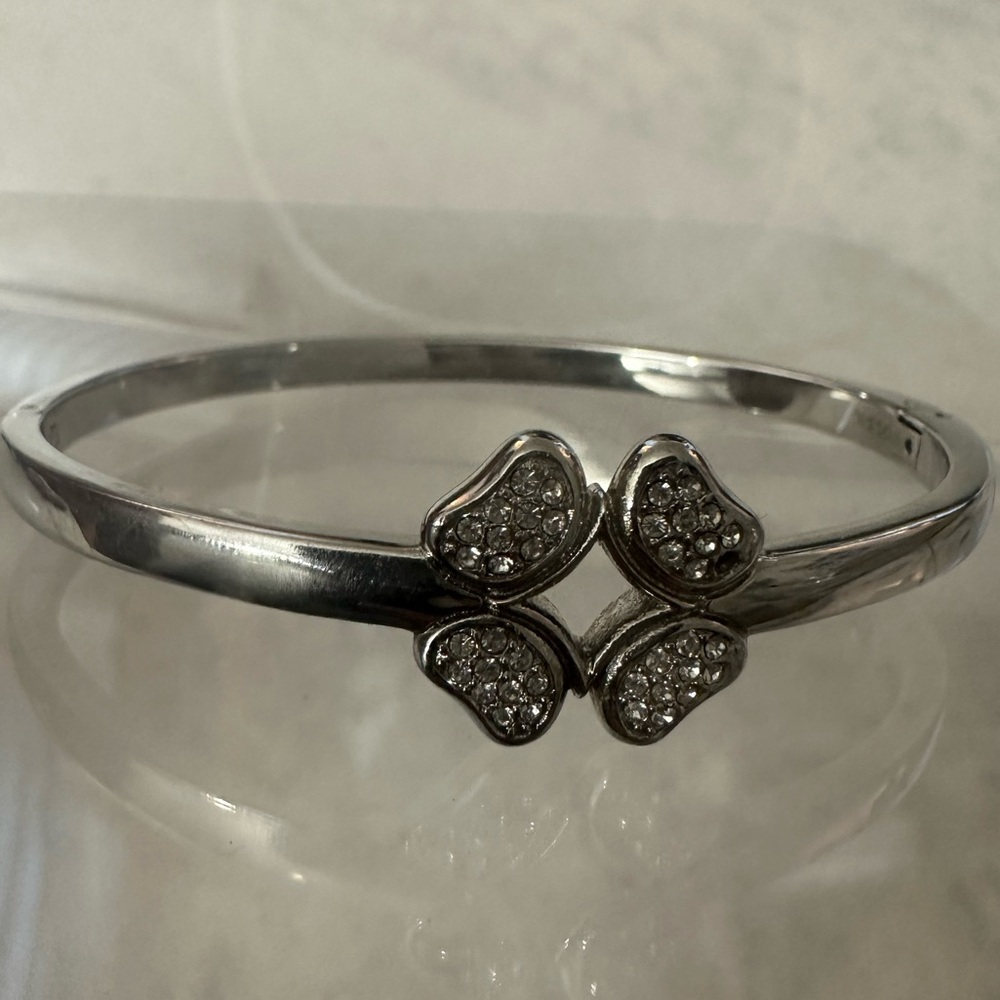 Fossil Silver Heart Bracelet